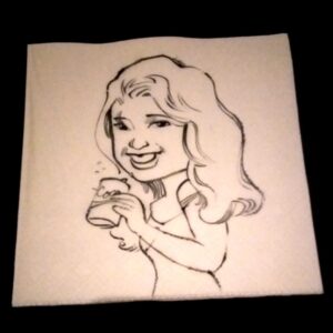 Napkin Caricature Artists (LV1)-image